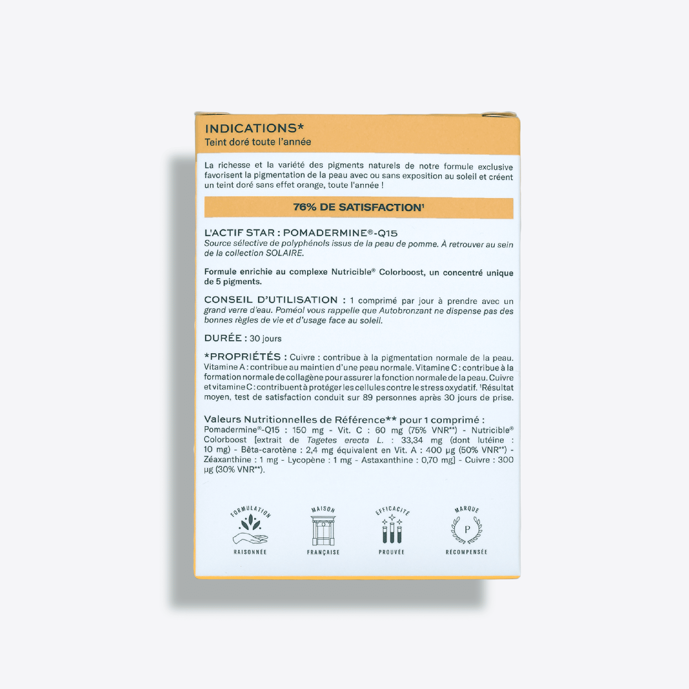 Autobronzant - Complément alimentaire solaire