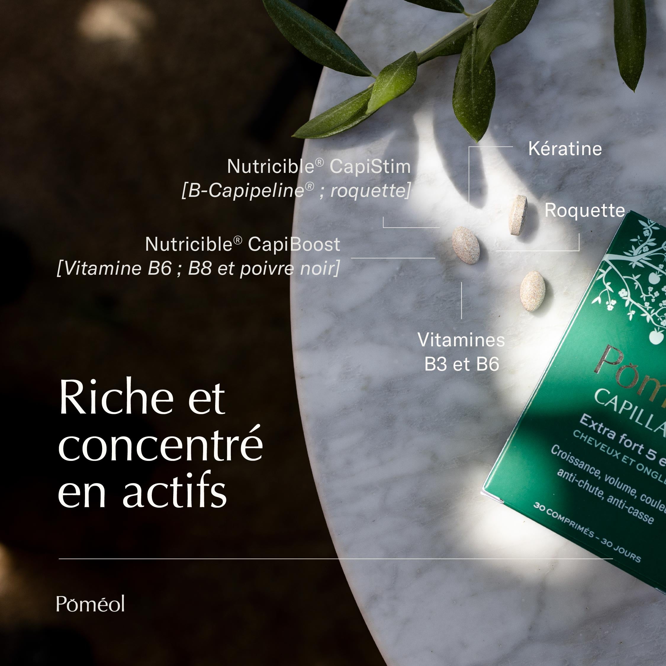 Complément alimentaire cheveux & ongles 5-en-1