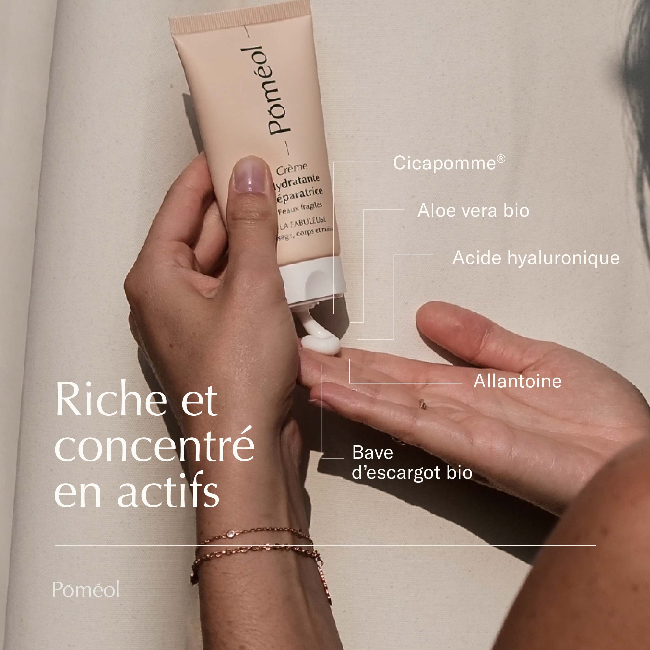 Crème hydratante corps et visage