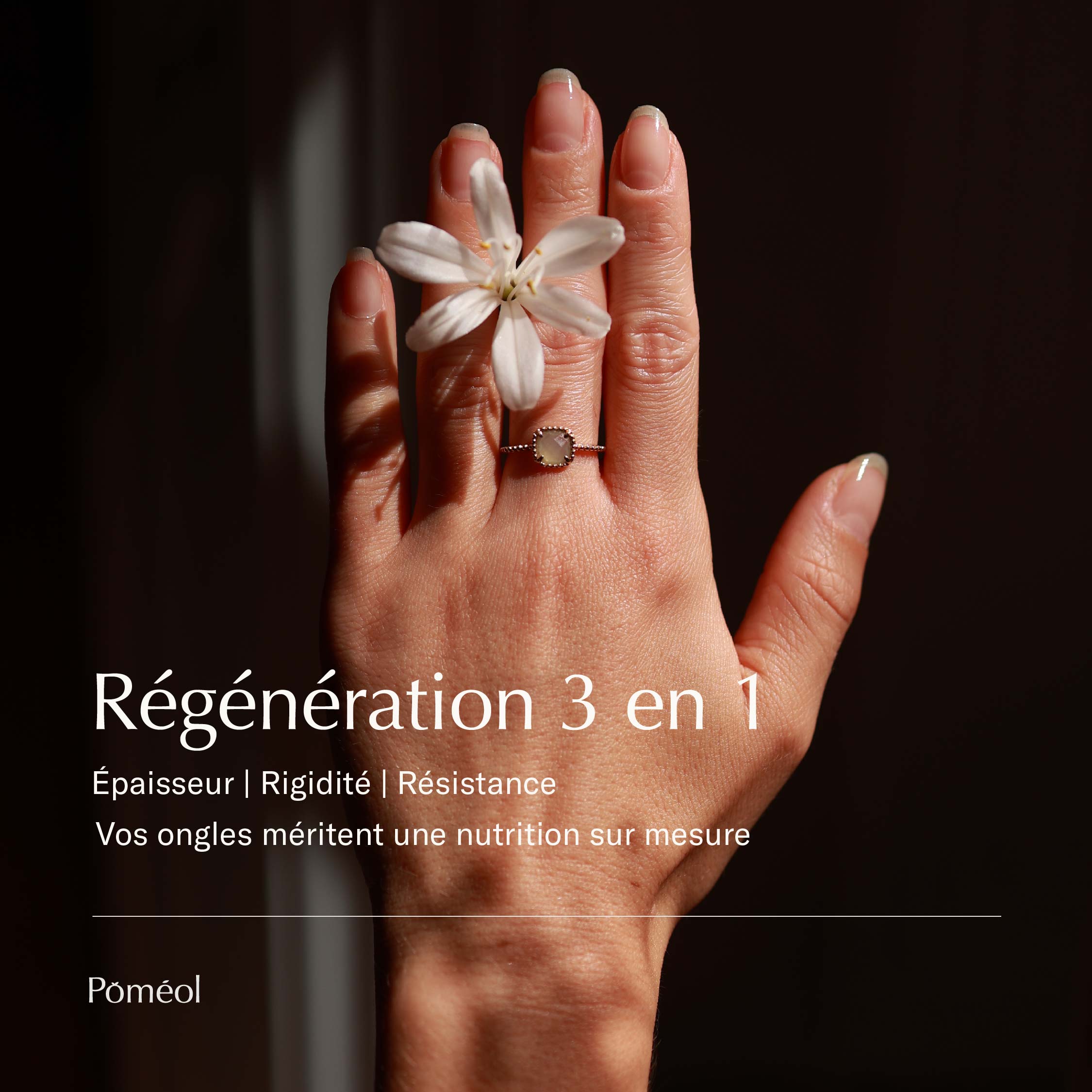 Augmentation de l'épaisseur, de la rigidité et de la résistance des ongles