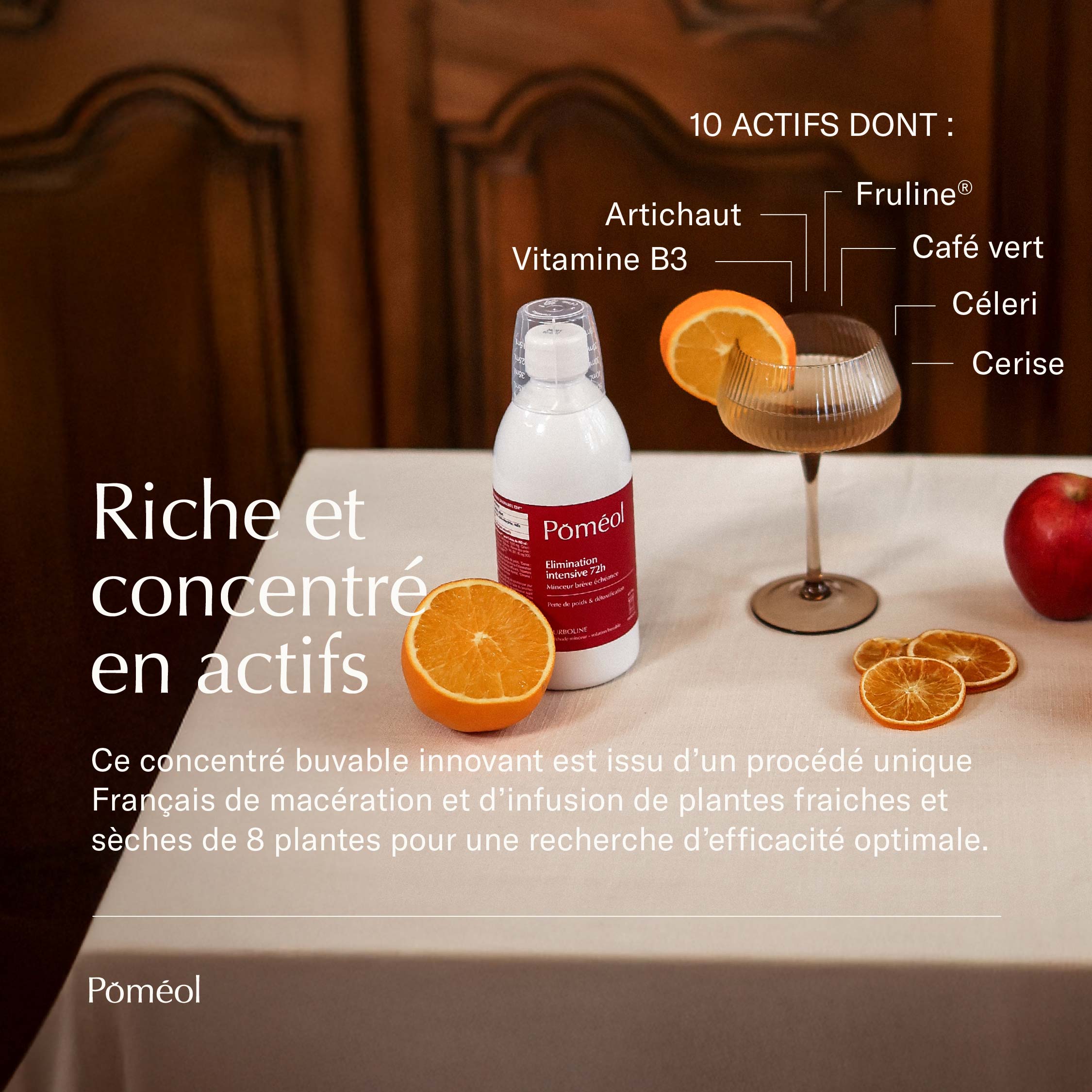Riche et concentré en actifs