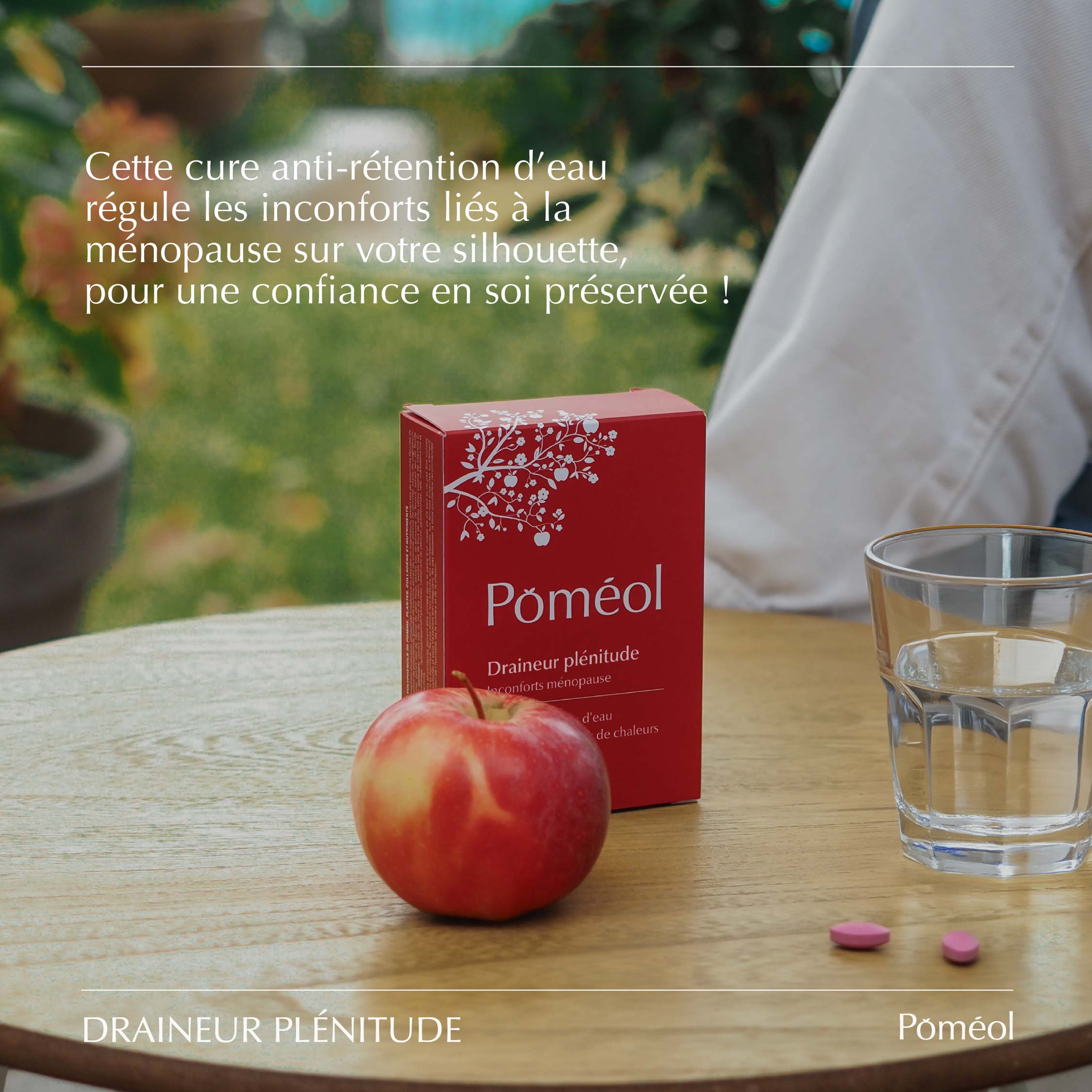 Compléments alimentaires anti rétention d'eau et ménopause