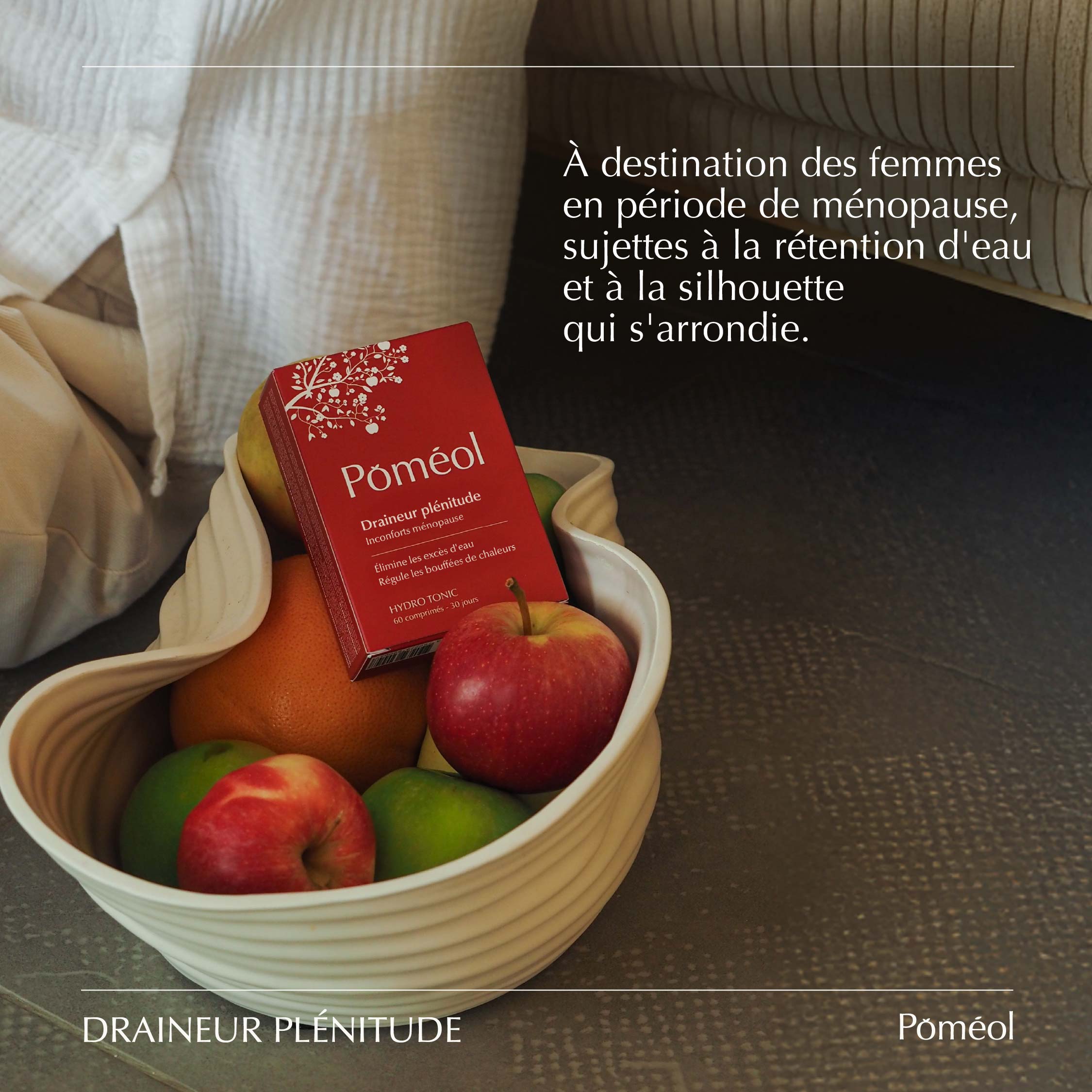 Complément alimentaire anti rétention d'eau - spécial ménopause