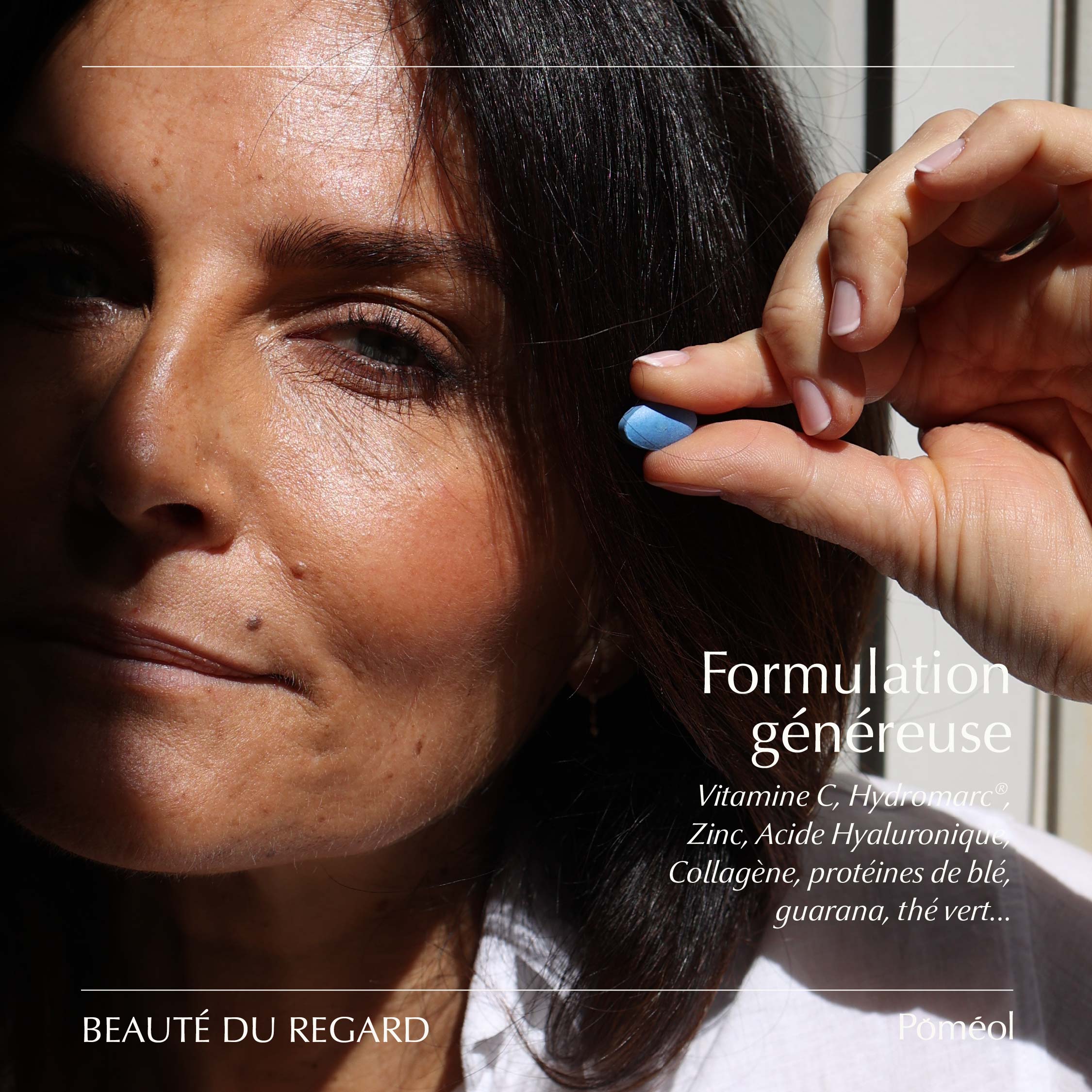 Eye contour food supplement