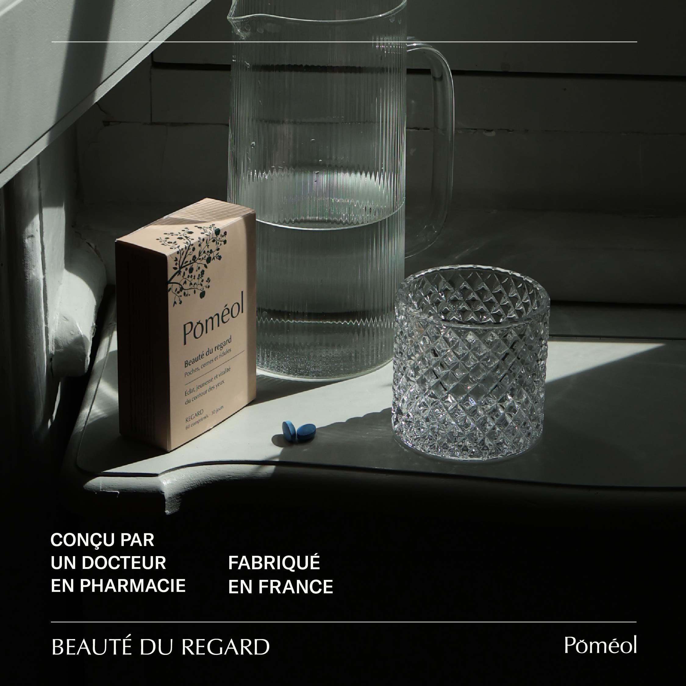 Eye contour food supplement