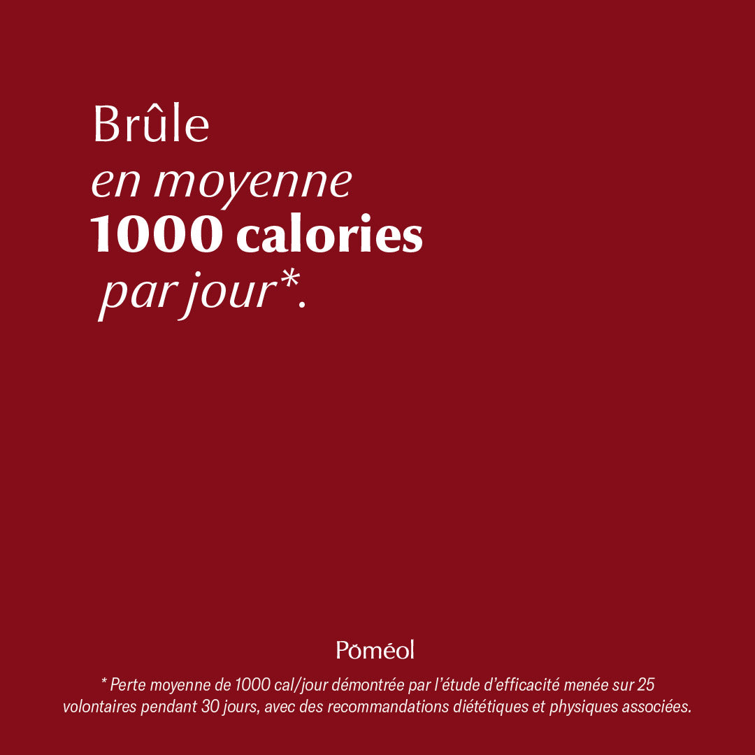 Complément alimentaire brûle 1000 calories par jour