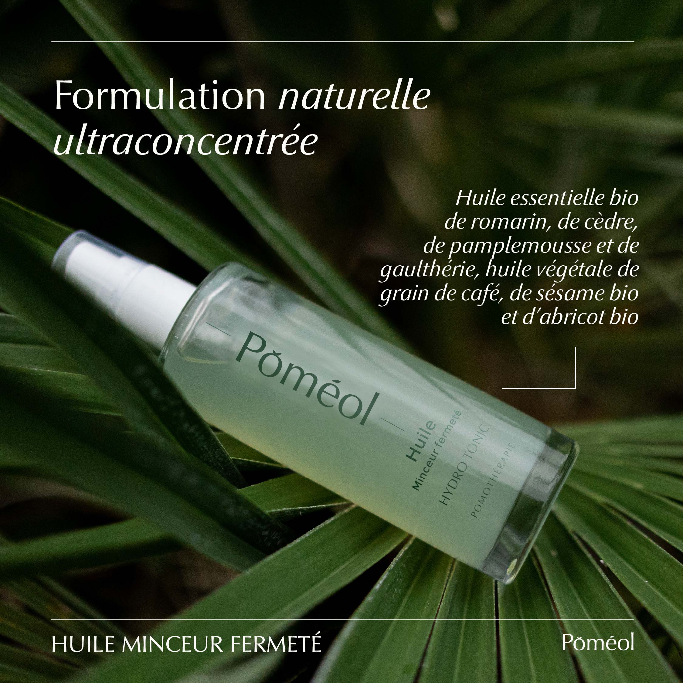 Huile minceur et anti-cellulite