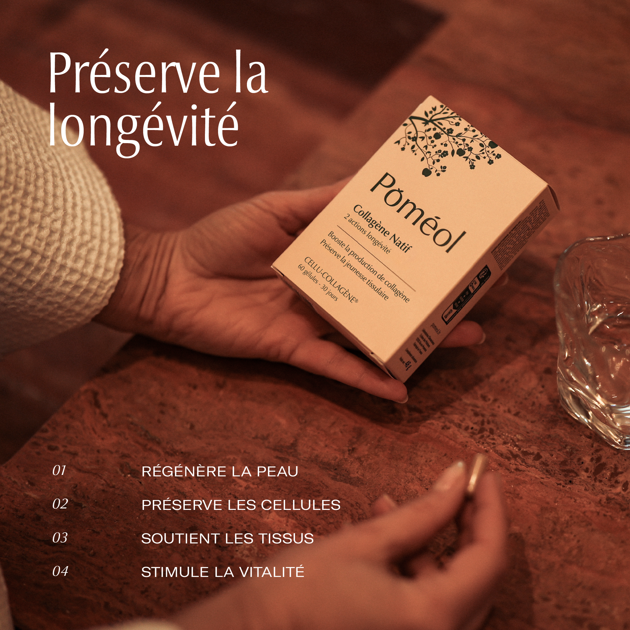 Complément collagène longévité