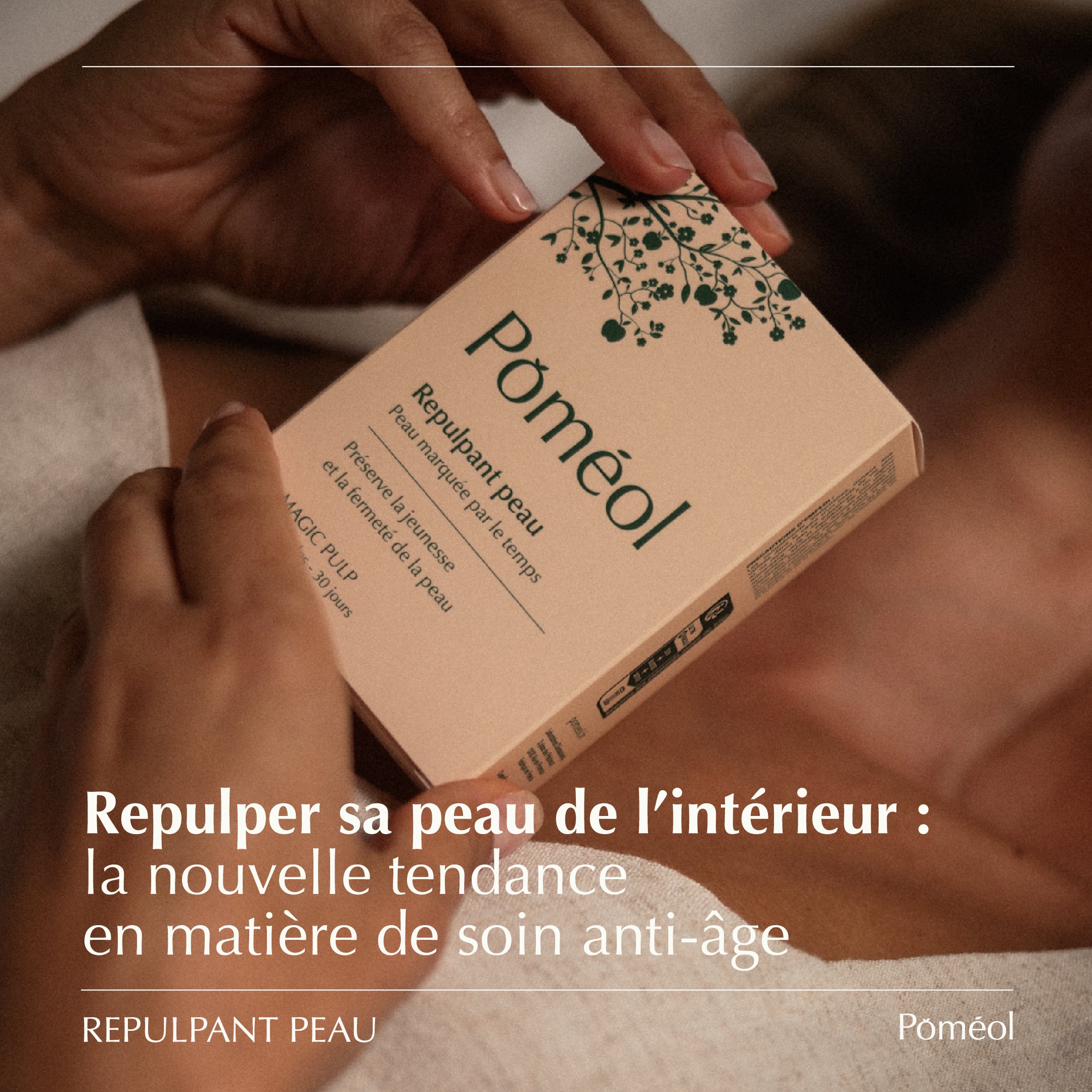 Complément alimentaire anti-rides