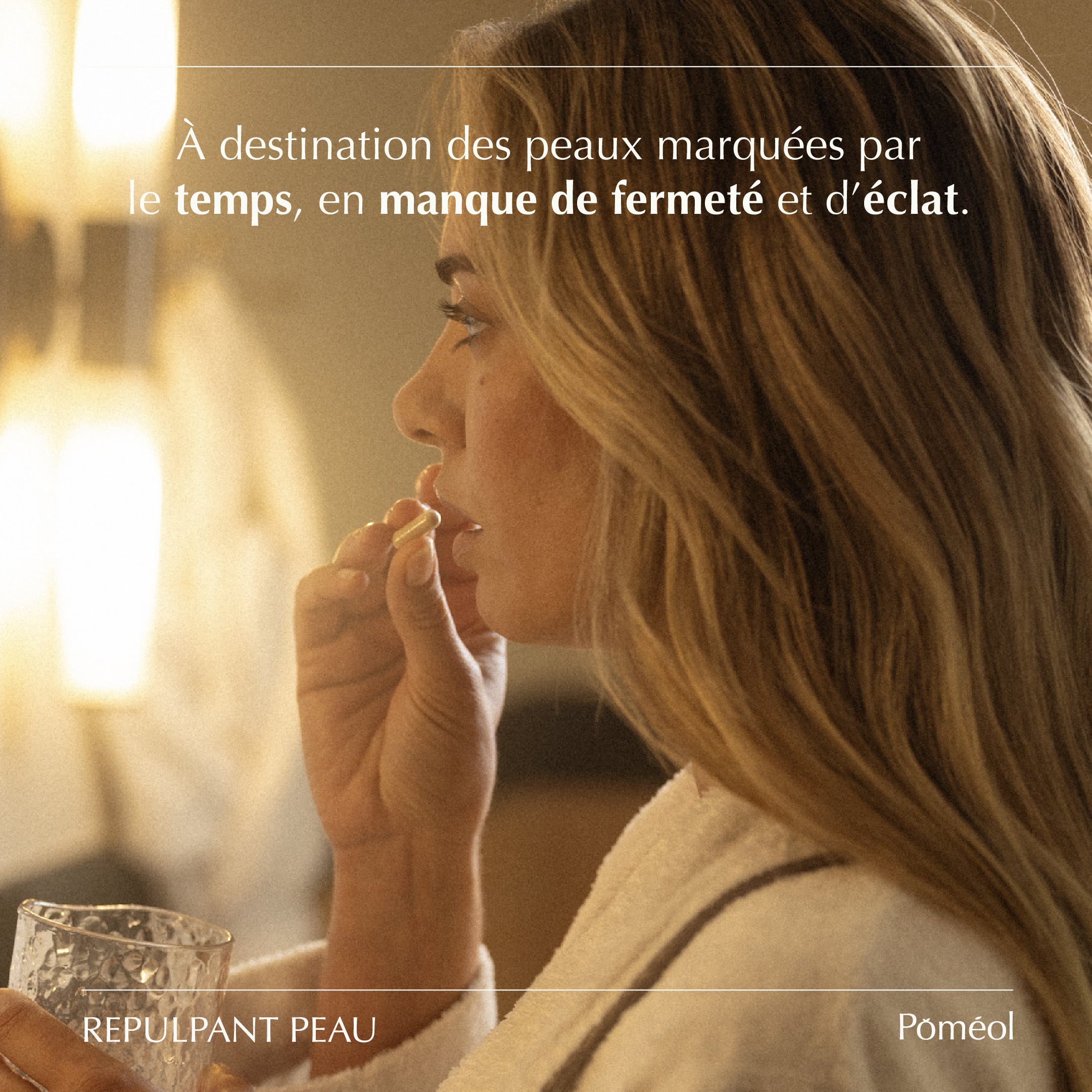 Complément alimentaire anti-rides