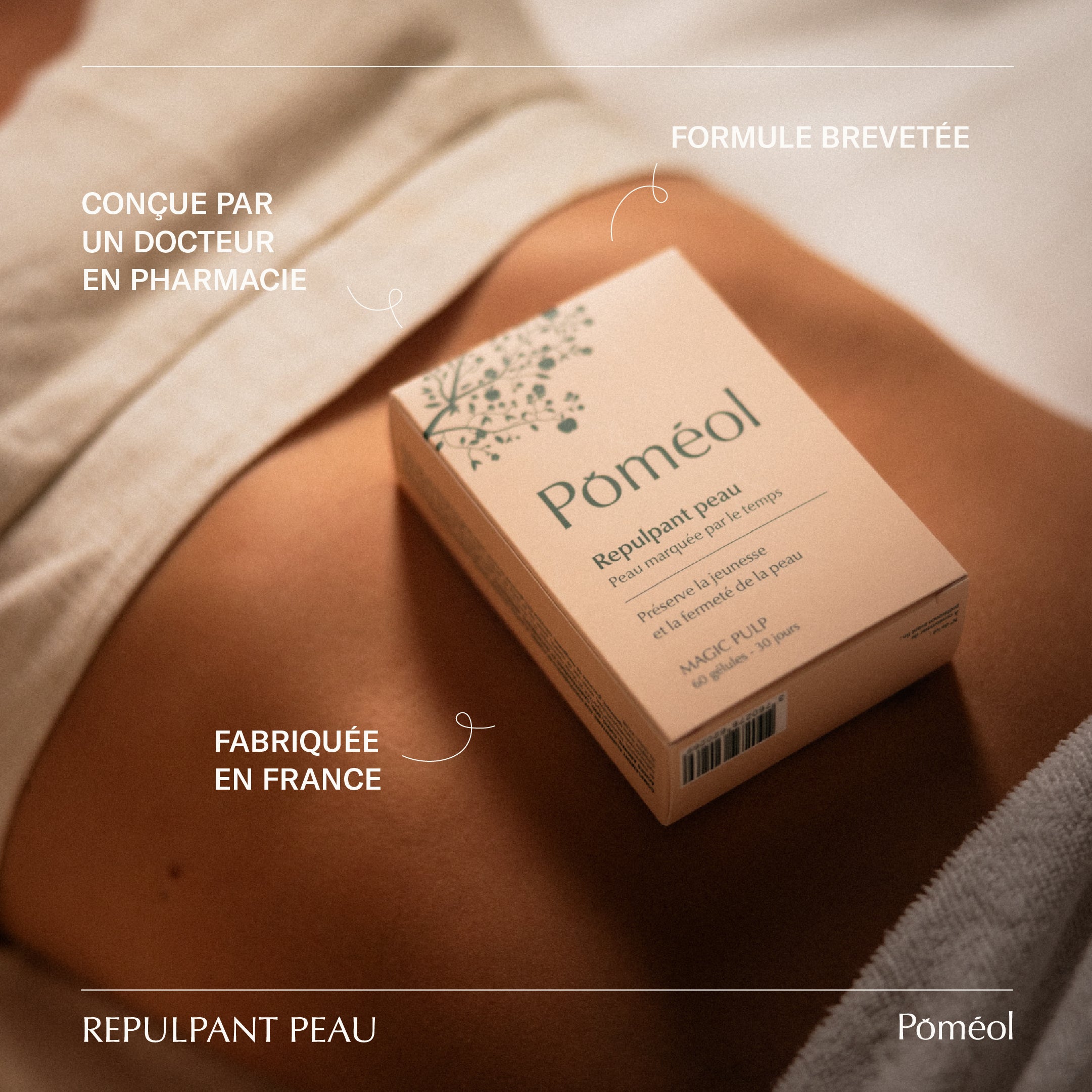 Complément alimentaire anti-rides