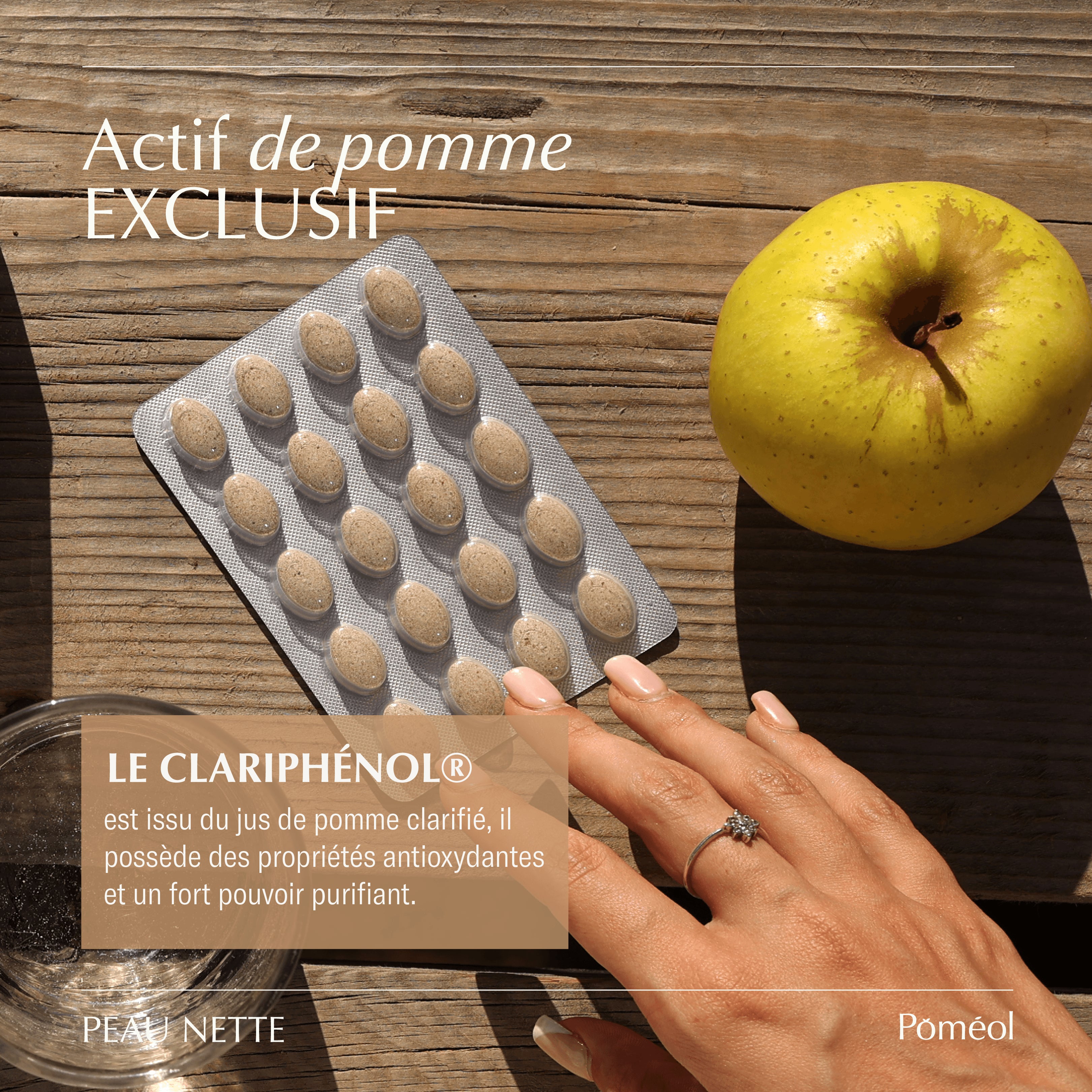 Anti-blemish food supplement