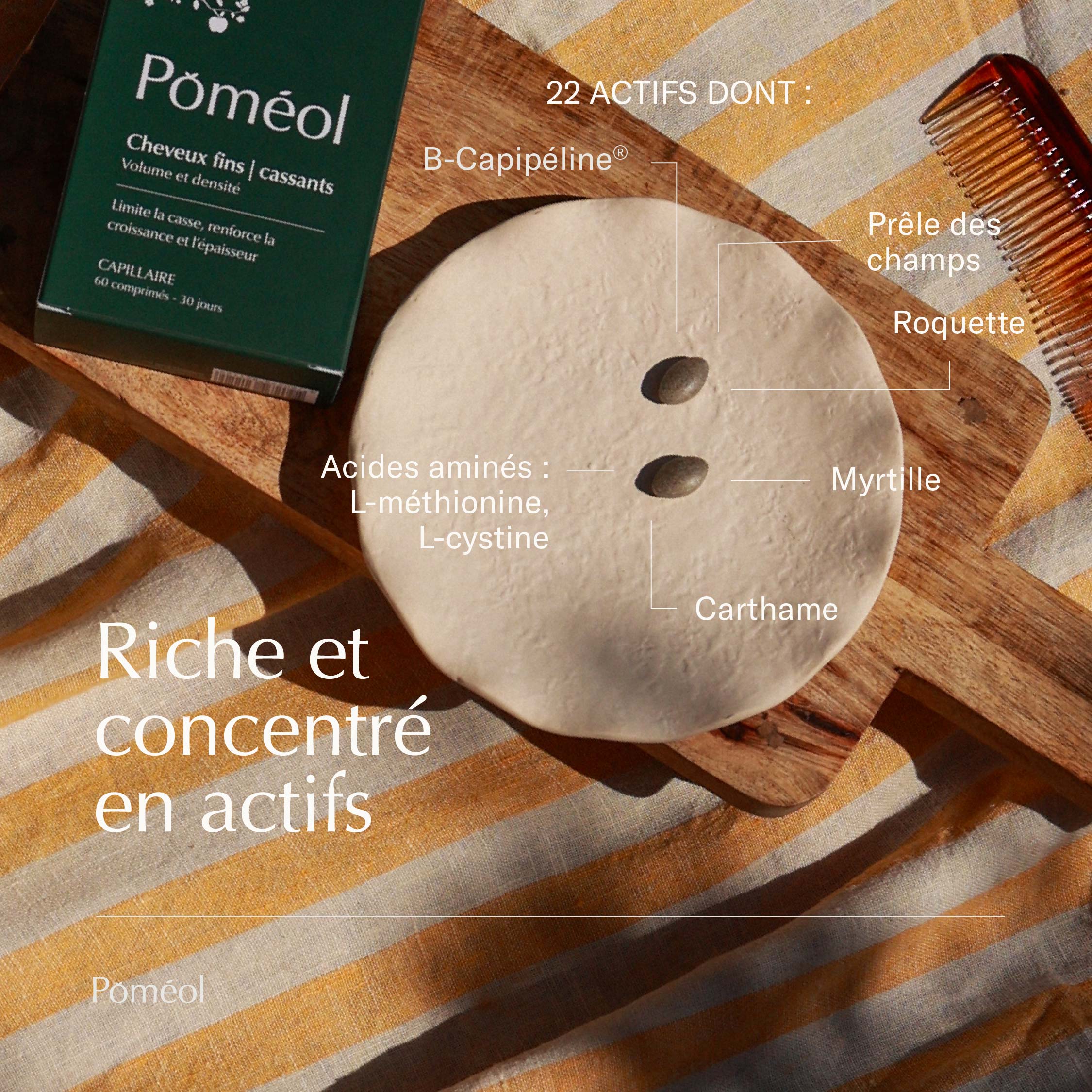 Complément Alimentaire - Cure Cheveux Fins et Cassants - 3 mois