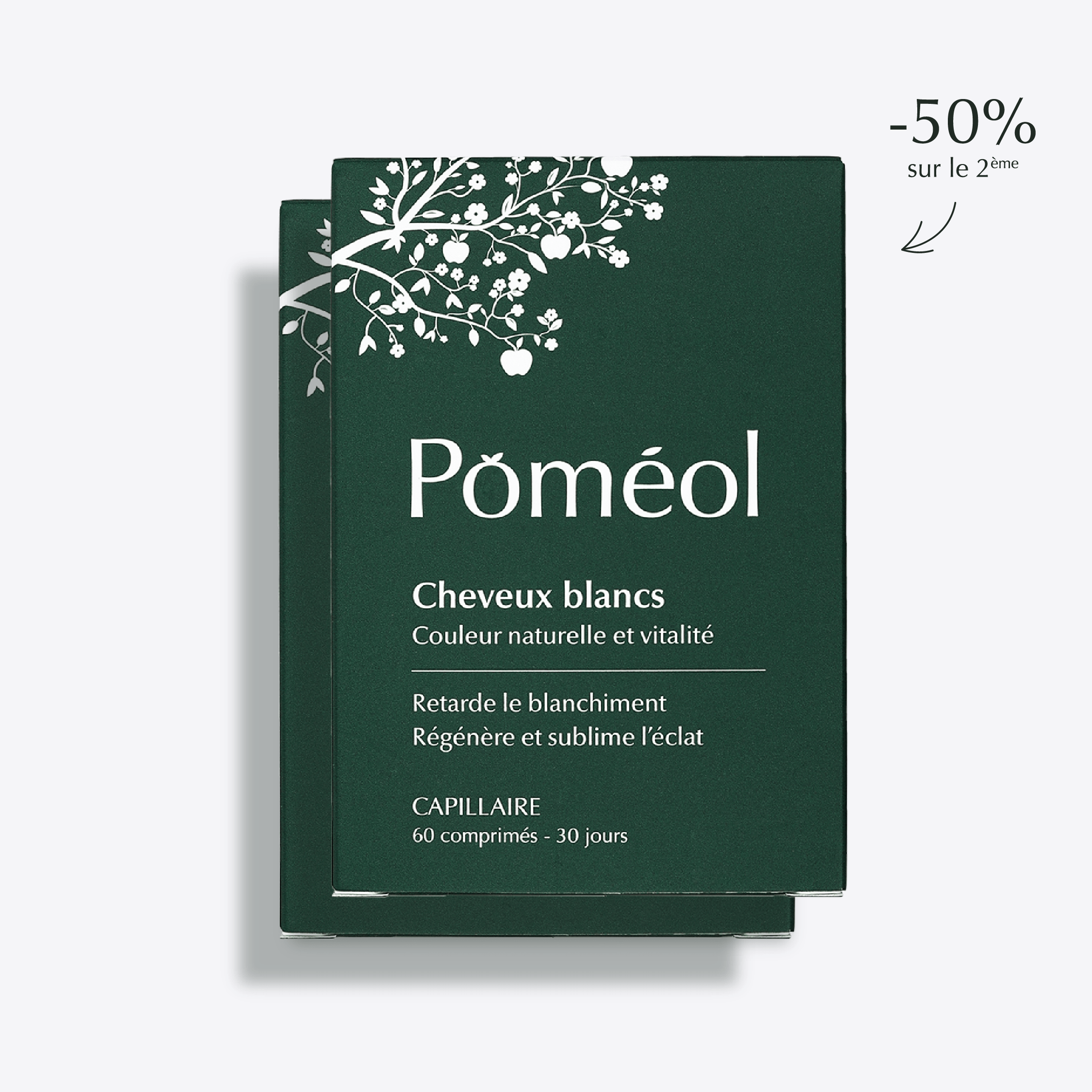 Complément Alimentaire - Cure Cheveux Blancs - 2 mois