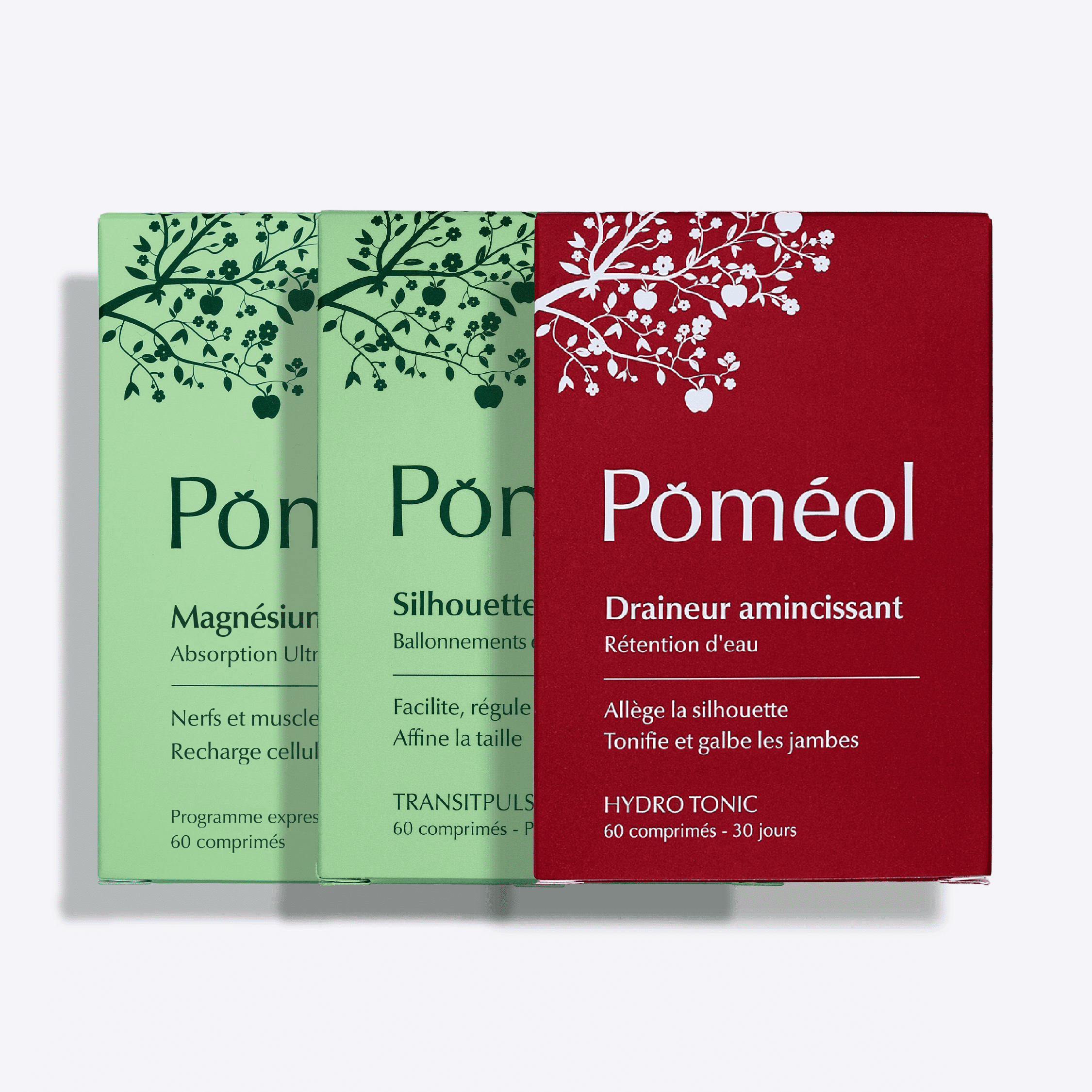 Compléments alimentaires énergie, ventre apaisé et peau lissée