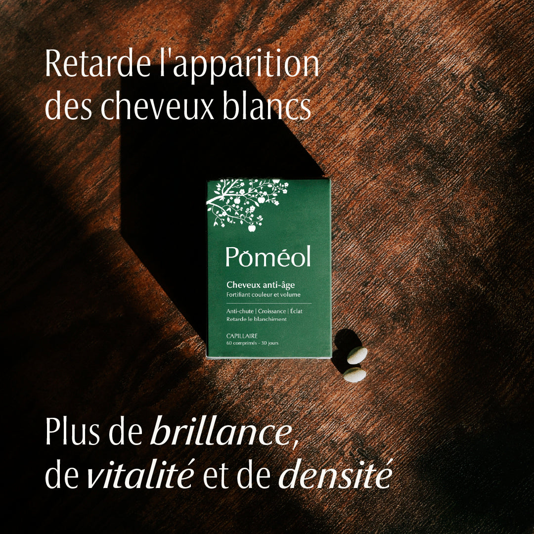 Complément alimentaire cheveux anti-âge