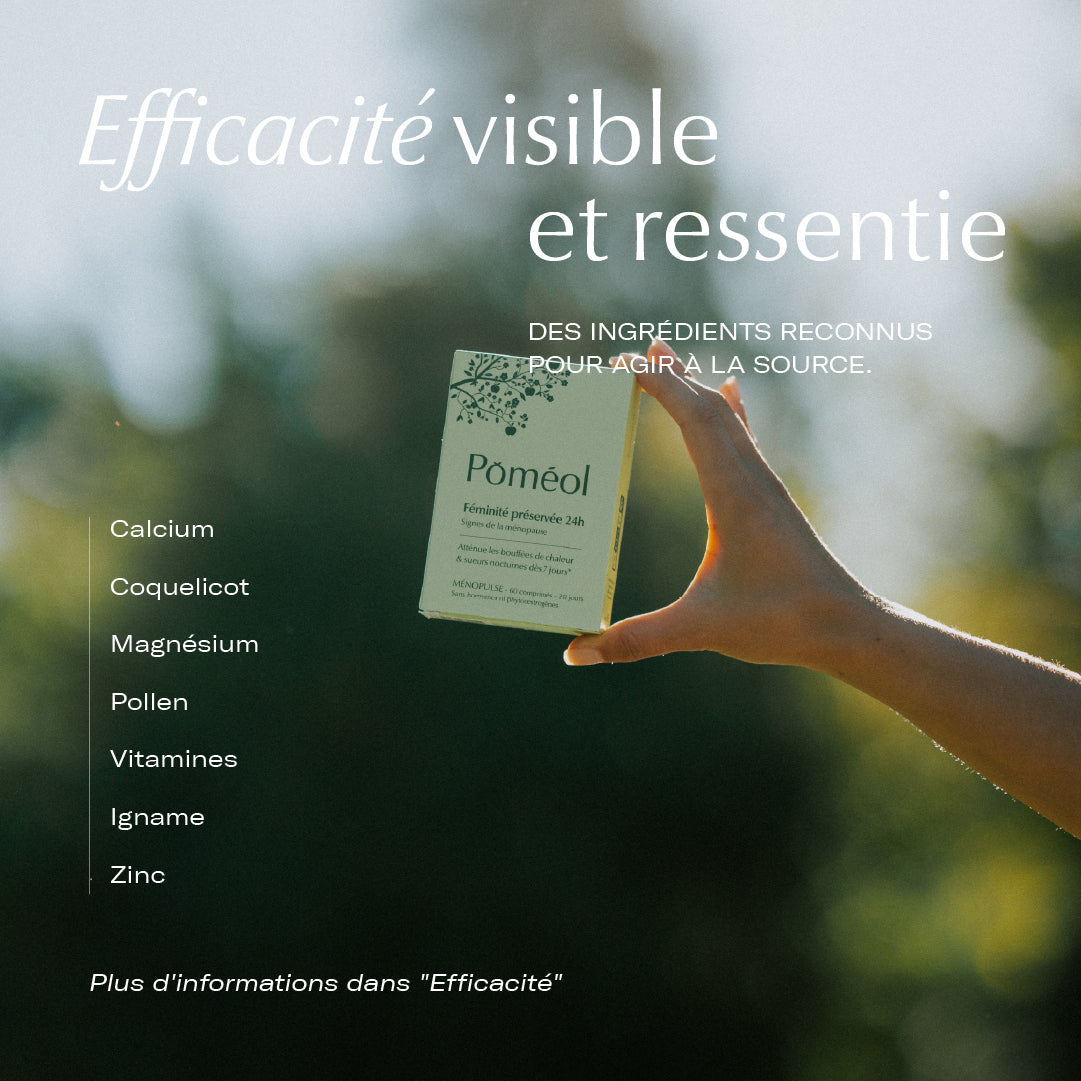 Complément alimentaire ménopause - Sans hormones