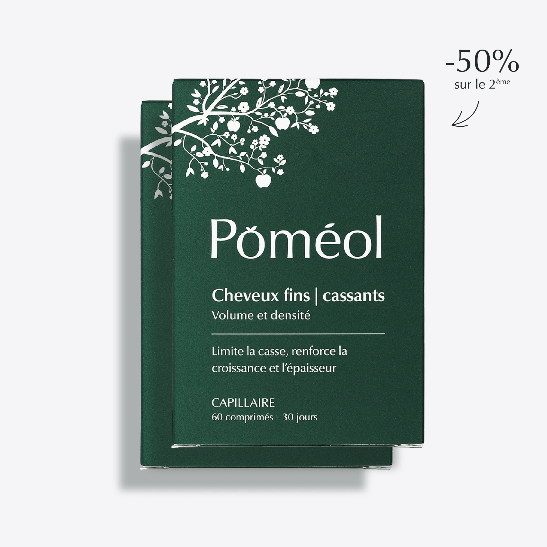Complément Alimentaire - Cure Cheveux Fins et Cassants - 2 mois